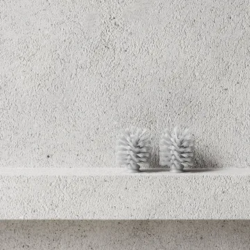 Nichba toiletborstelkop - White, 2-pack - Nichba