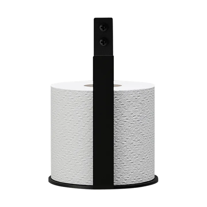 Nichba toiletpapierhouder extra, Black Nichba