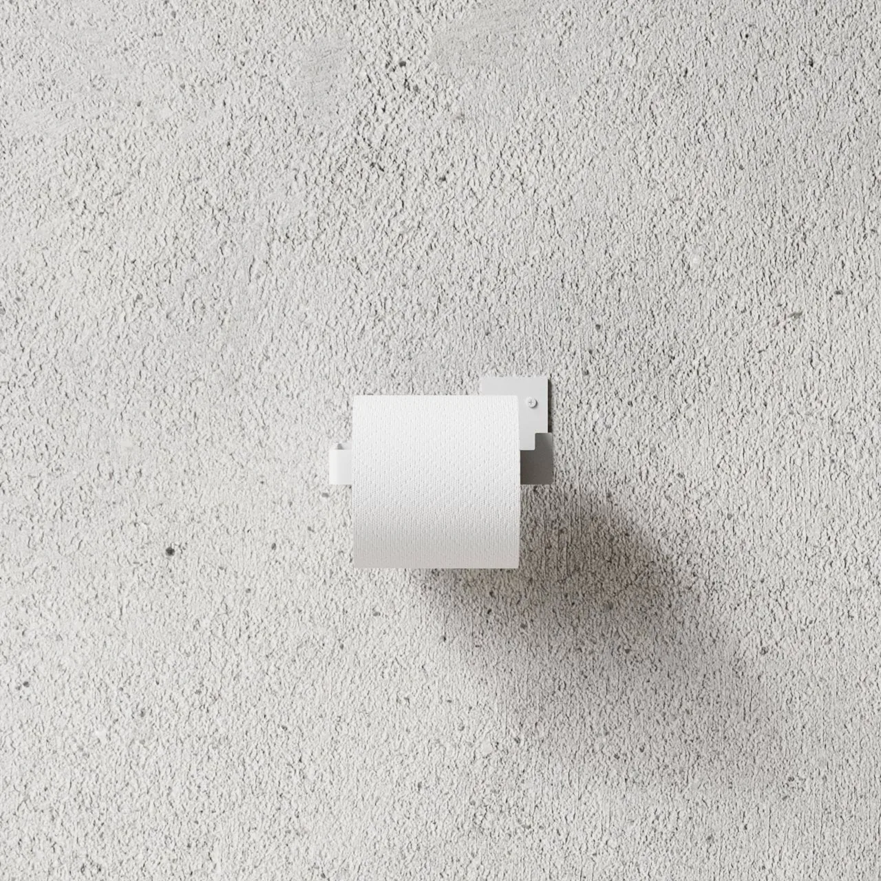 Nichba toiletrolhouder, Wit Nichba
