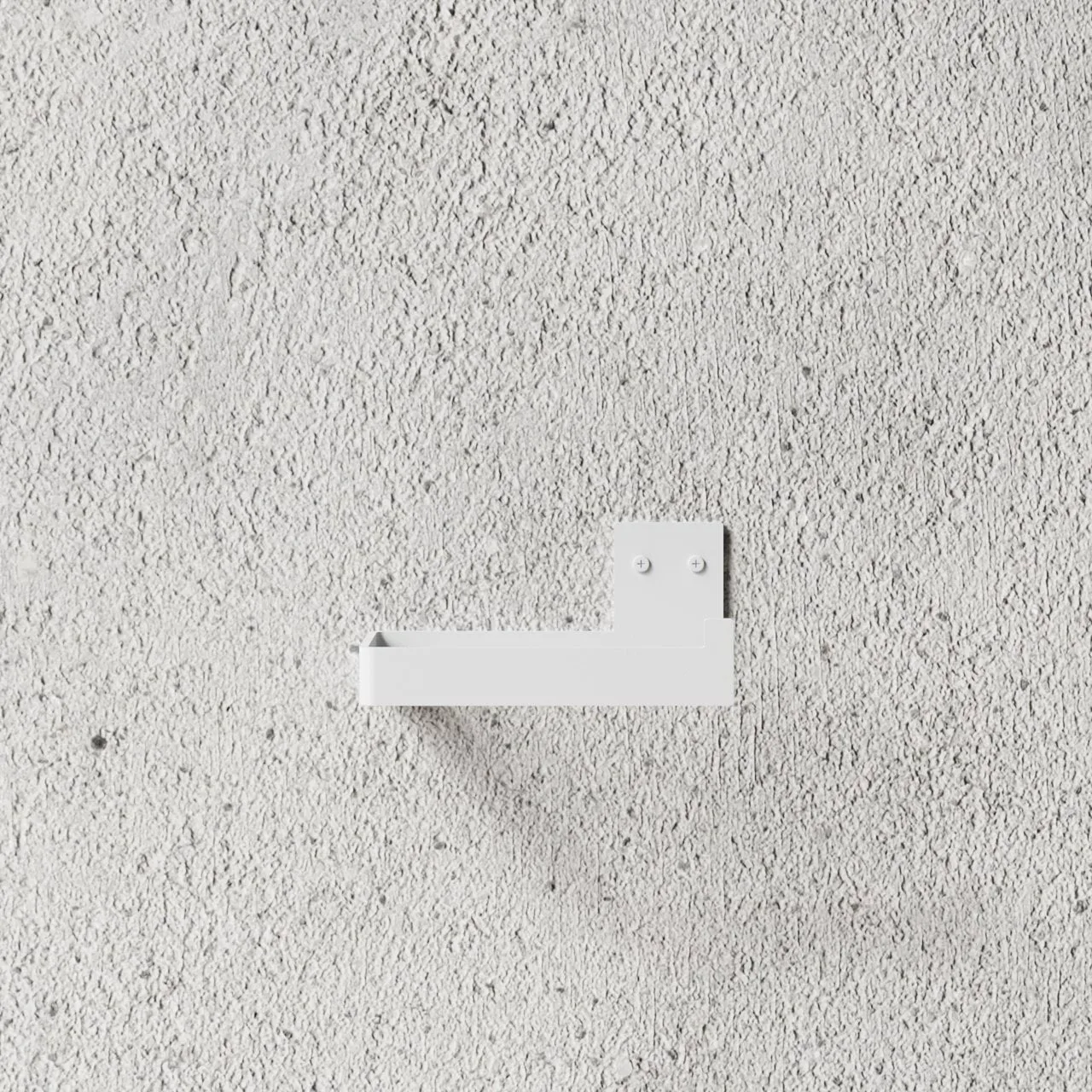 Nichba toiletrolhouder, Wit Nichba
