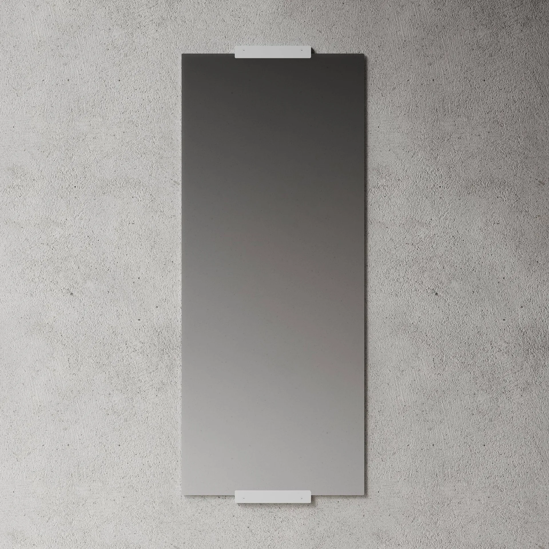 Nichba wandspiegel, Wit, 145x60 cm Nichba