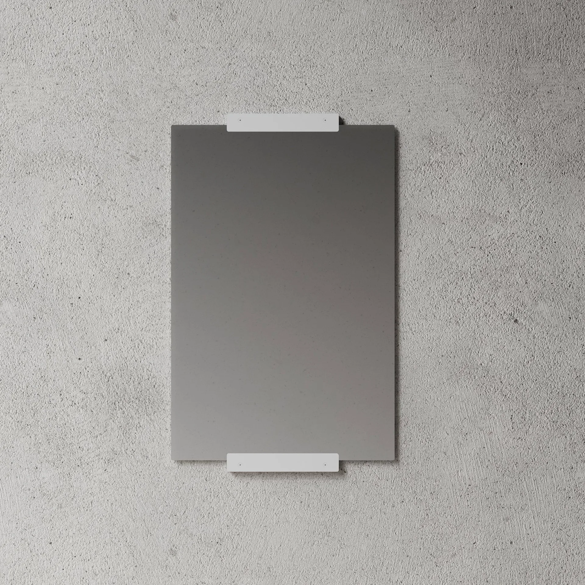 Nichba wandspiegel, Wit, 70x50 cm Nichba