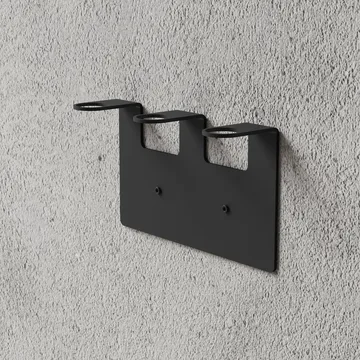 Nichba zeephouder - Zwart, triple - Nichba