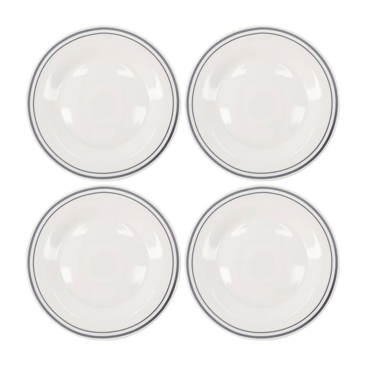 Bistro bord Ø27 cm 4-pack - Grijs - Nicolas Vahé