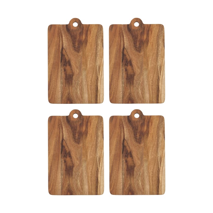 Butter snijplank 4-pack - Natuur - Nicolas Vahé