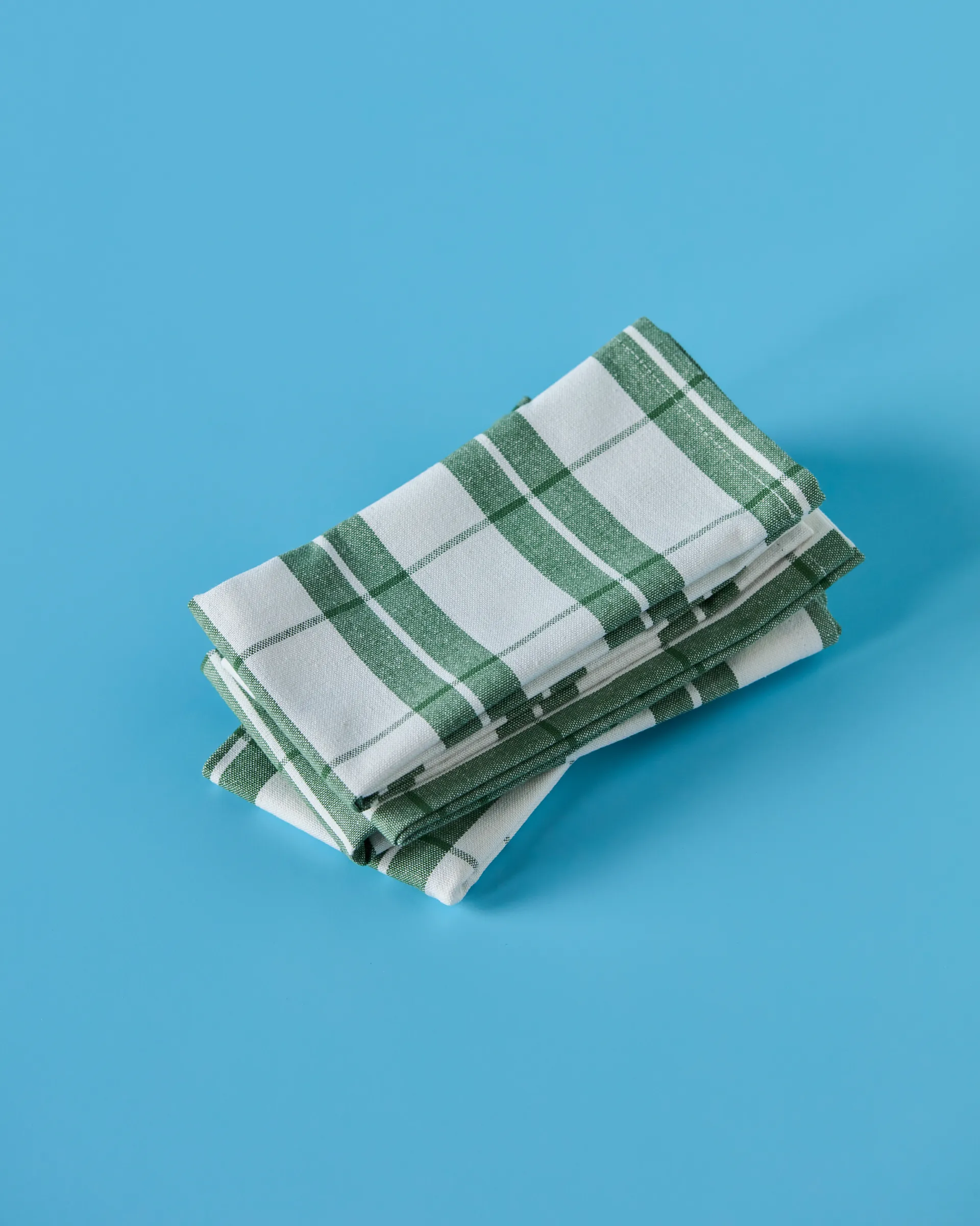 Chef katoenen servet 4-pack, Groen Nicolas Vahé