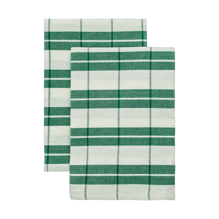 Chef keukendoek 50x70 cm - Groen-wit - Nicolas Vahé