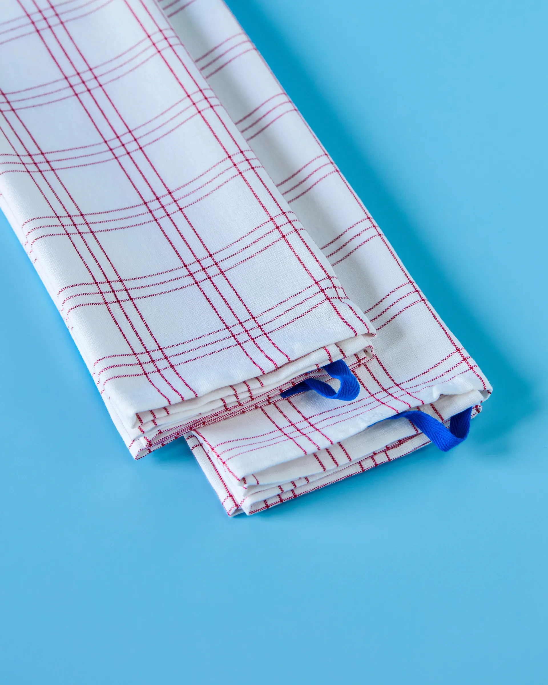 Chef keukendoek 50x70 cm, Rood-wit Nicolas Vahé