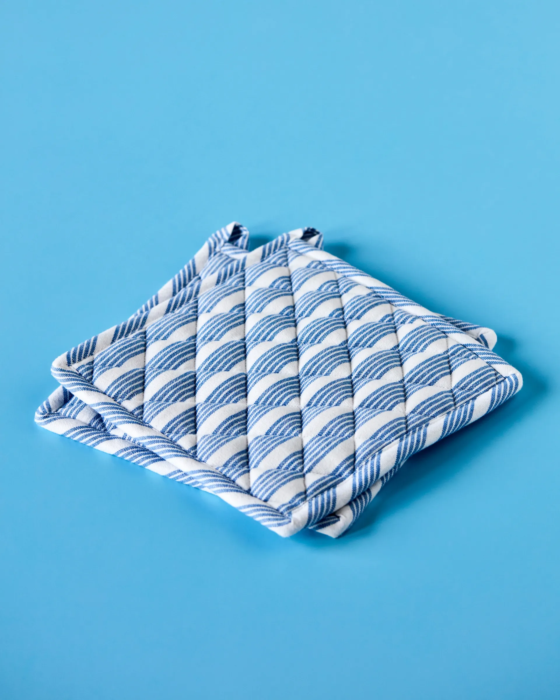 Chef pannenlappen 2-pack, Blauw Nicolas Vahé