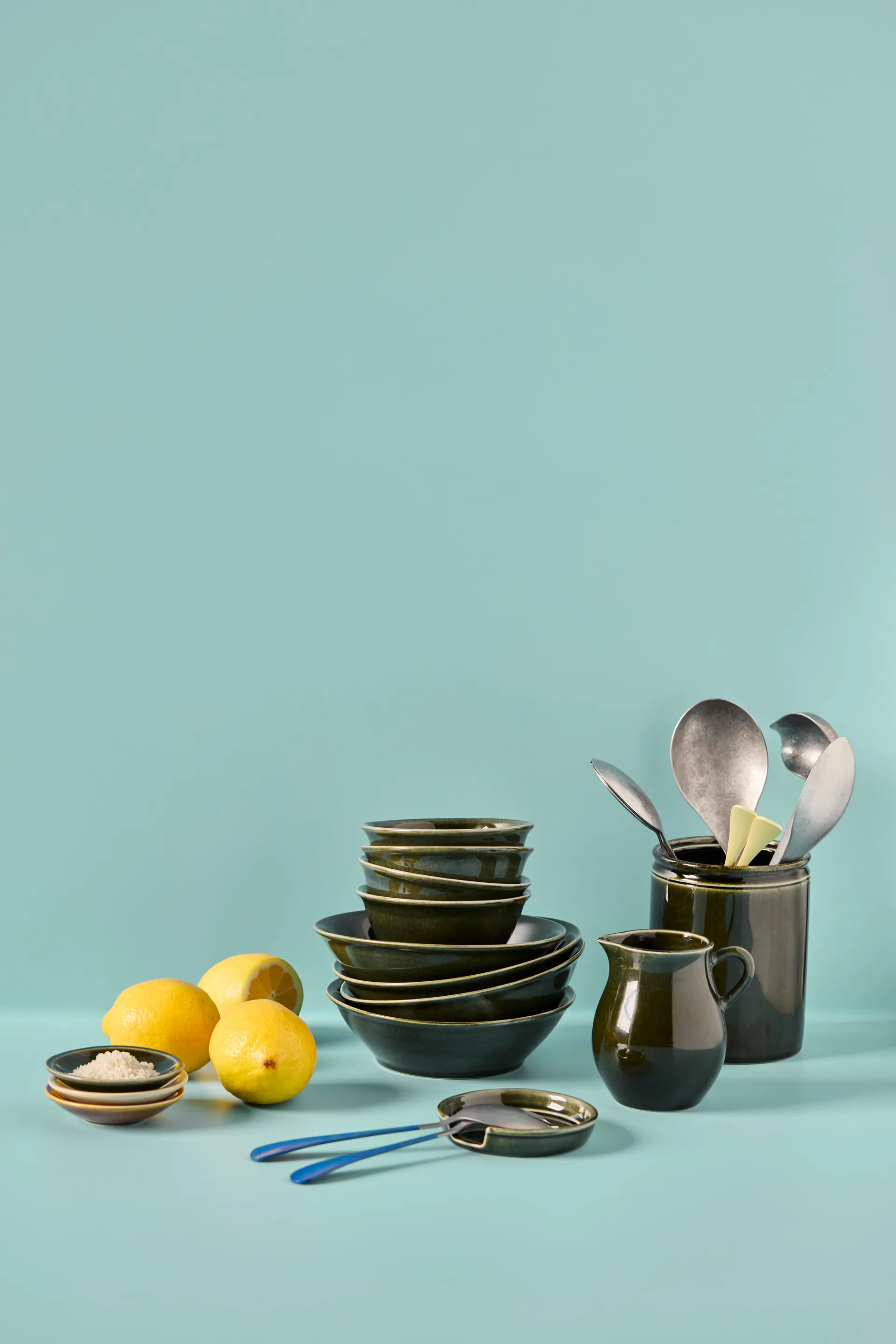 Hala kom Ø12 cm 4-pack, Groen Nicolas Vahé