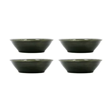 Hala kom Ø17 cm 4-pack - Groen - Nicolas Vahé