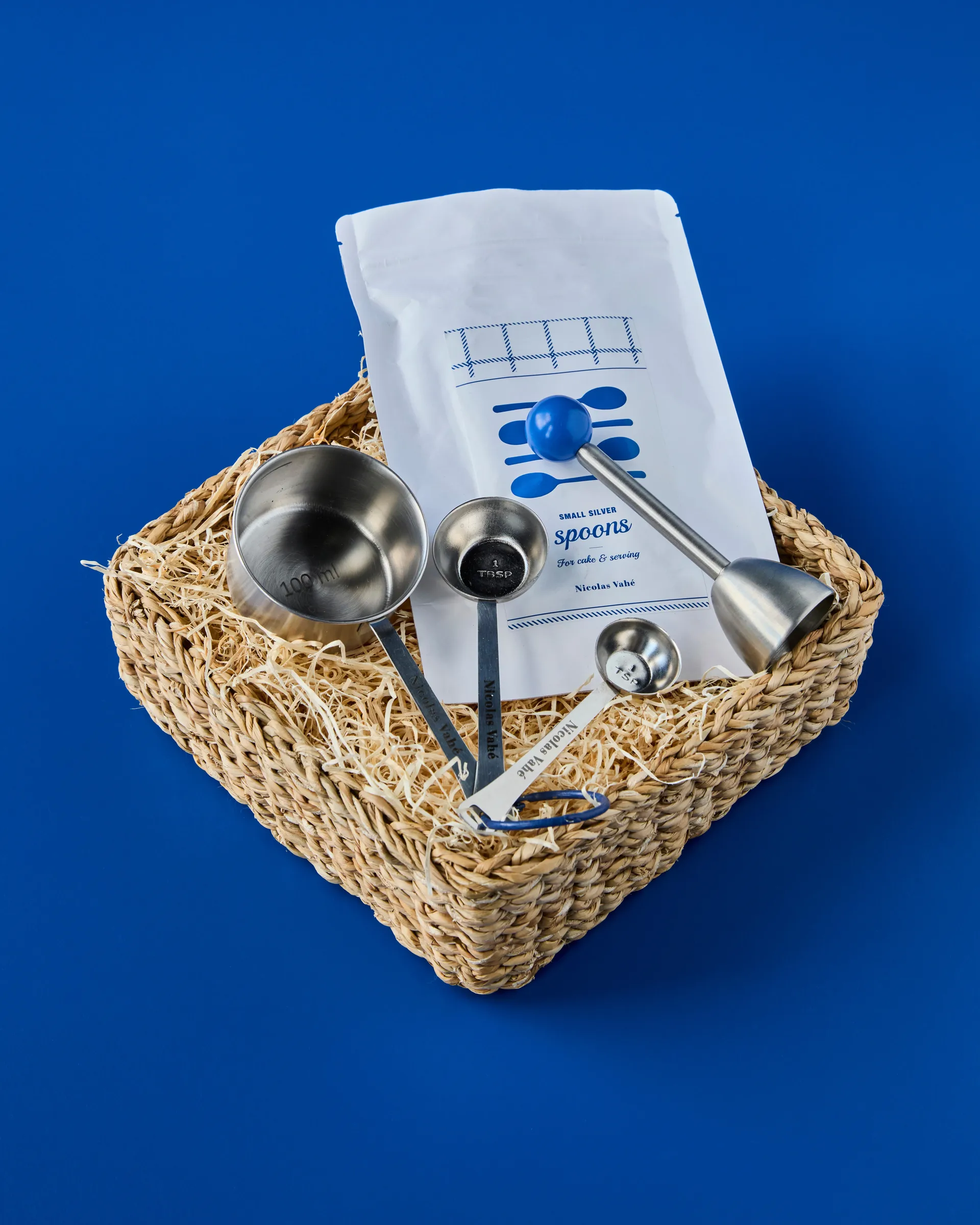 Naba opbergmand, Naturel, 21x21 cm Nicolas Vahé