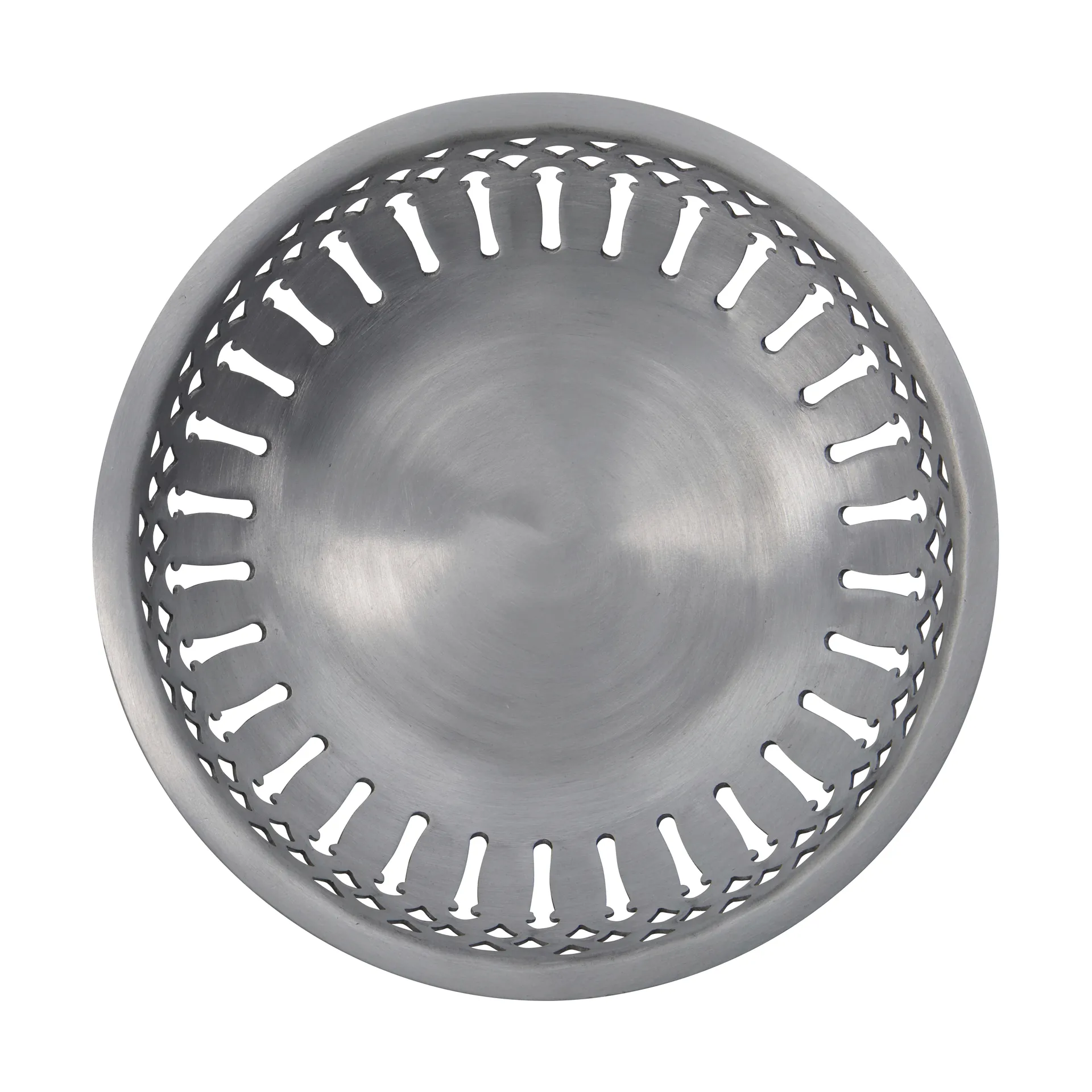 Nicolas Vahé broodmand 2 delig, Antiek zilverkleurige afwerking Nicolas Vahé