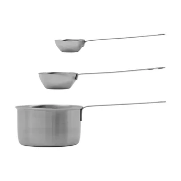 Nicolas Vahé maatset 3-delig - Zilverkleurige afwerking - Nicolas Vahé