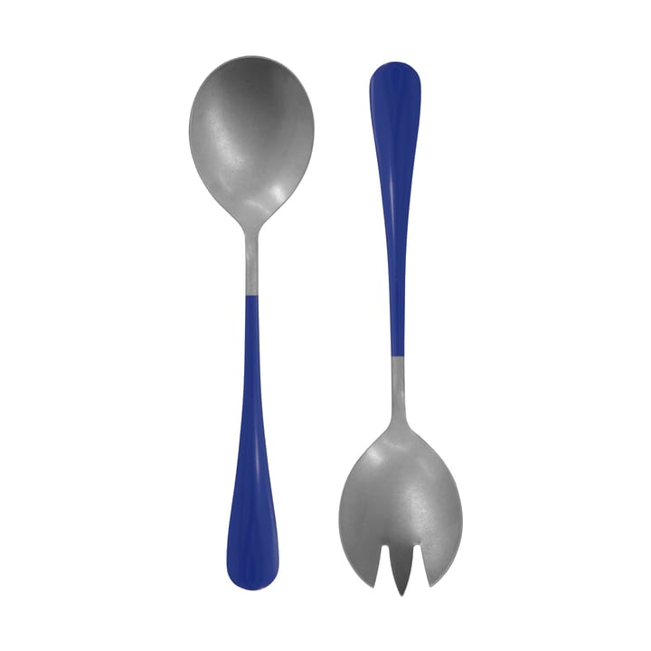 Nicolas Vahé saladebestek 2 delen - Blauw - Nicolas Vahé