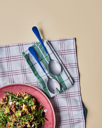Nicolas Vahé saladebestek 2 delen - Blauw - Nicolas Vahé