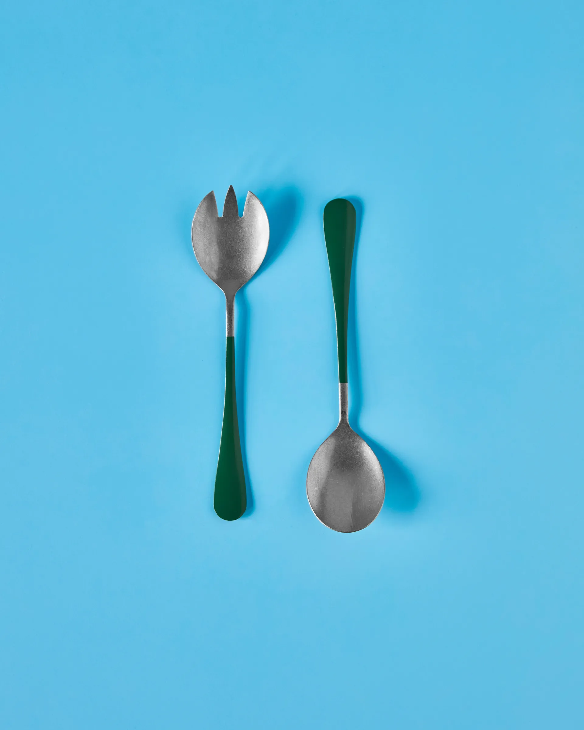 Nicolas Vahé saladebestek 2 delen, Groen Nicolas Vahé