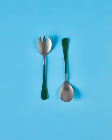 Nicolas Vahé saladebestek 2 delen - Groen - Nicolas Vahé