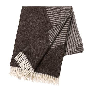 Circles wollen plaid 130x185 cm - Bruin - NJRD