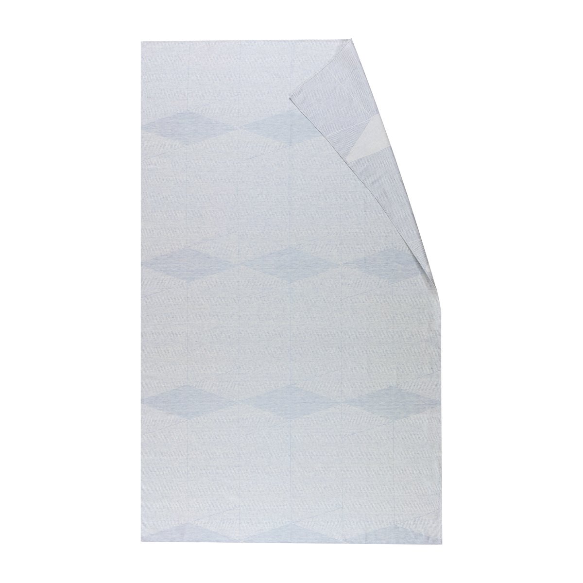 NJRD Geometric tafelkleed 147x250 cm Blauw-wit | Scandinavisch Interieur | Tafelkleden | Blauw