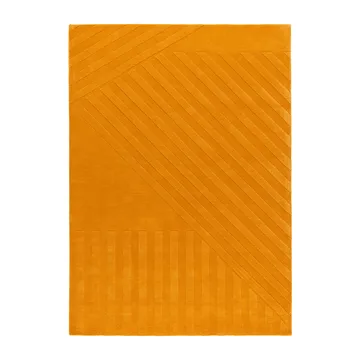 Levels Stripes wollen vloerkleed - Geel, 200x300 cm - NJRD