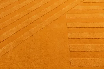 Levels Stripes wollen vloerkleed - Geel, 200x300 cm - NJRD