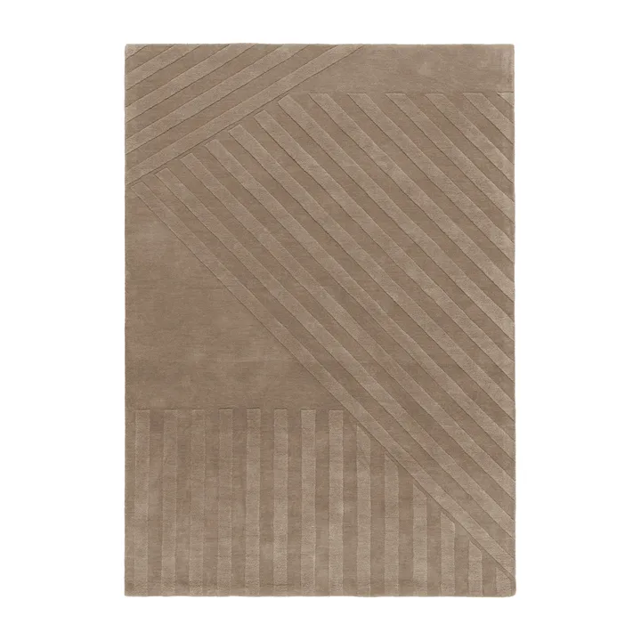 Levels Stripes wollen vloerkleed - Mol, 200x300 cm - NJRD