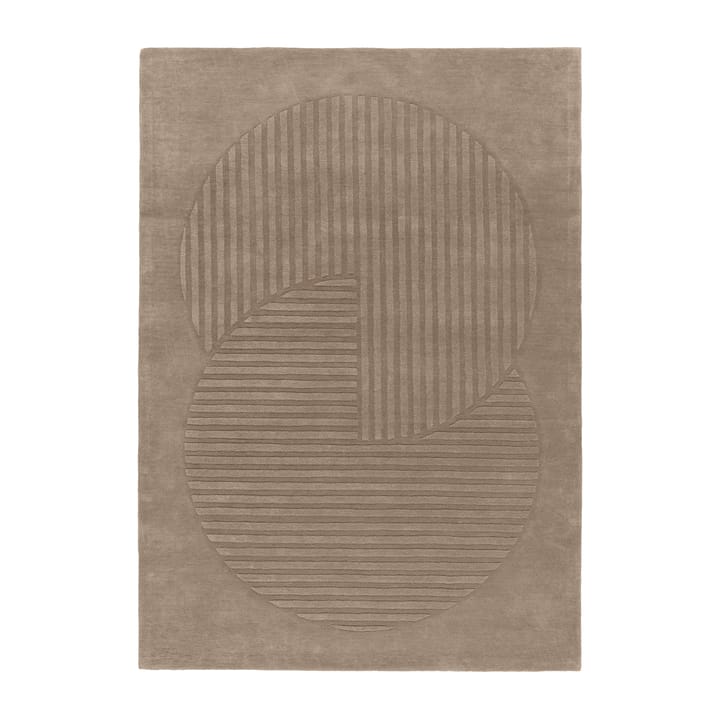 Levels wollen vloerkleed circles mole - 170x240 cm - NJRD