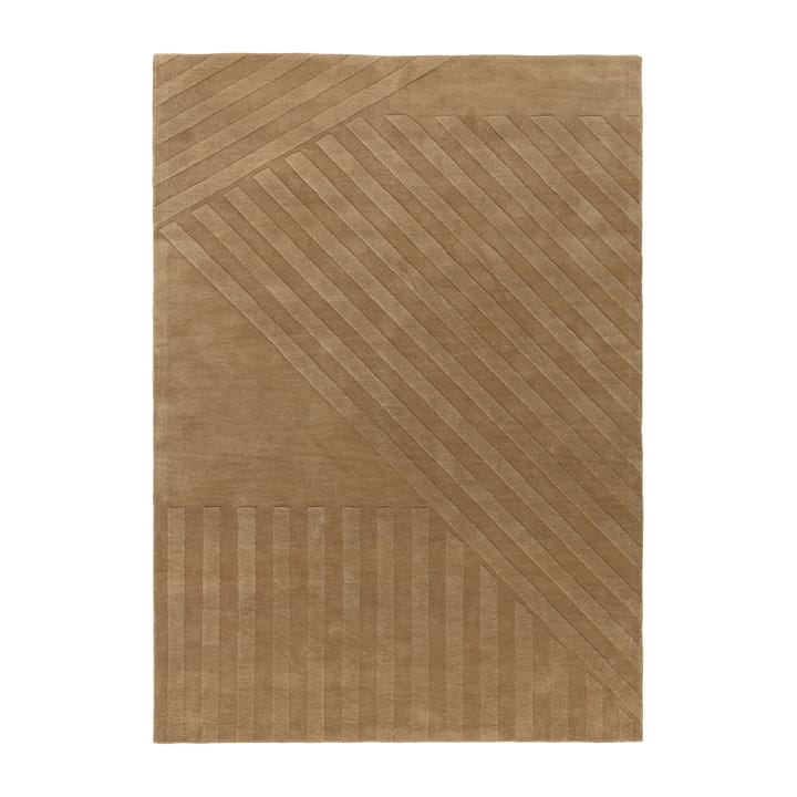Levels wollen vloerkleed stripes beige - 200x300 cm - NJRD