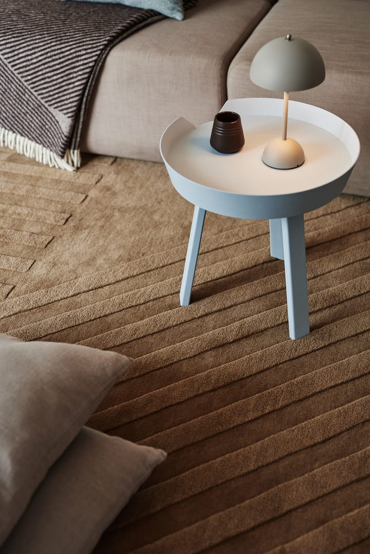 Levels wollen vloerkleed stripes beige, 200x300 cm NJRD