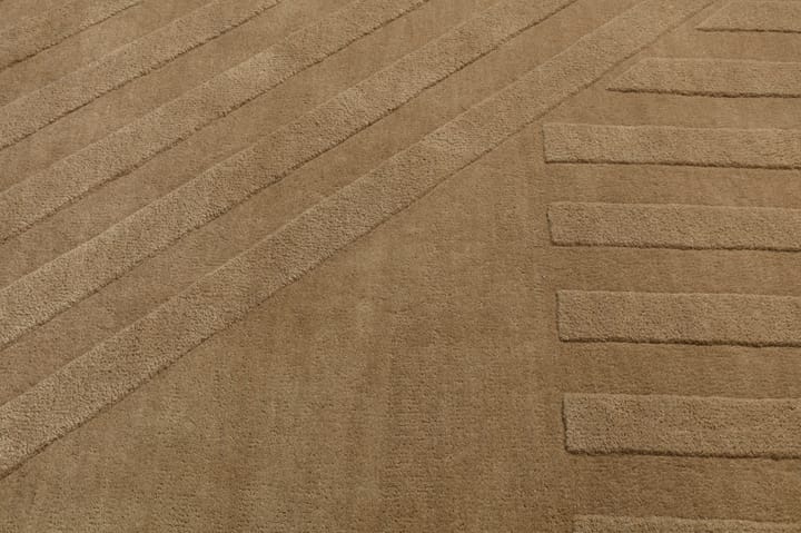 Levels wollen vloerkleed stripes beige, 200x300 cm NJRD