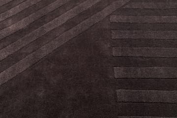 Levels wollen vloerkleed stripes bruin - 200x300 cm - NJRD