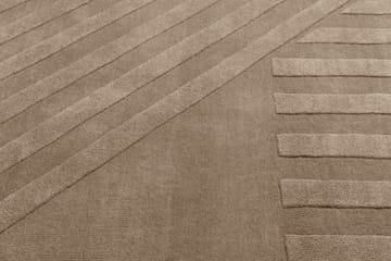 Levels wollen vloerkleed stripes grijs - 200x300 cm - NJRD