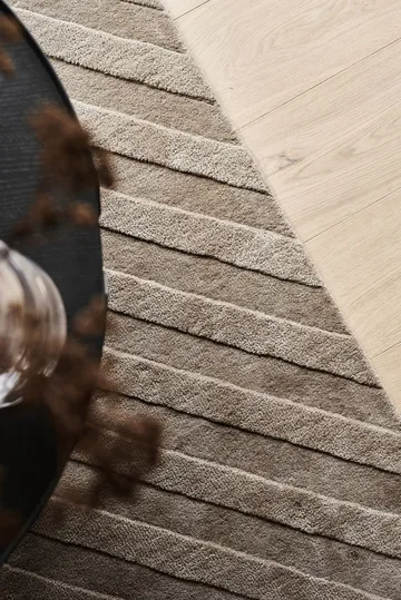 Levels wollen vloerkleed stripes mol - 200x300 cm - NJRD