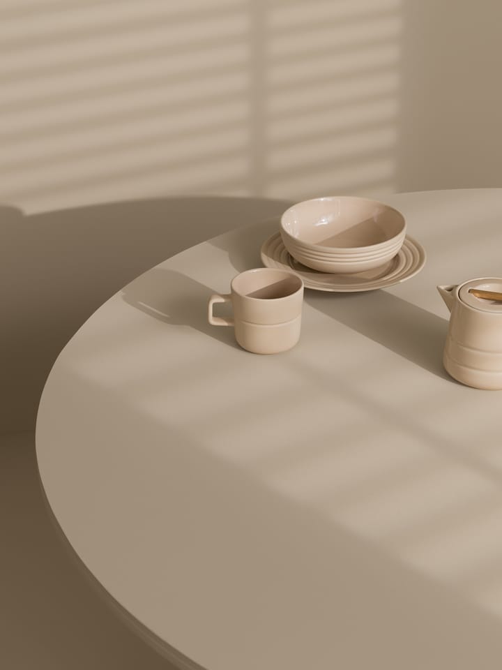 Lines kom Ø16 cm 6-pack, beige NJRD