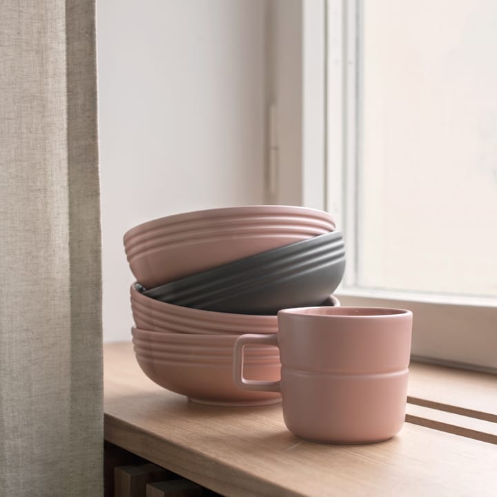 Lines kom Ø16 cm, roze NJRD