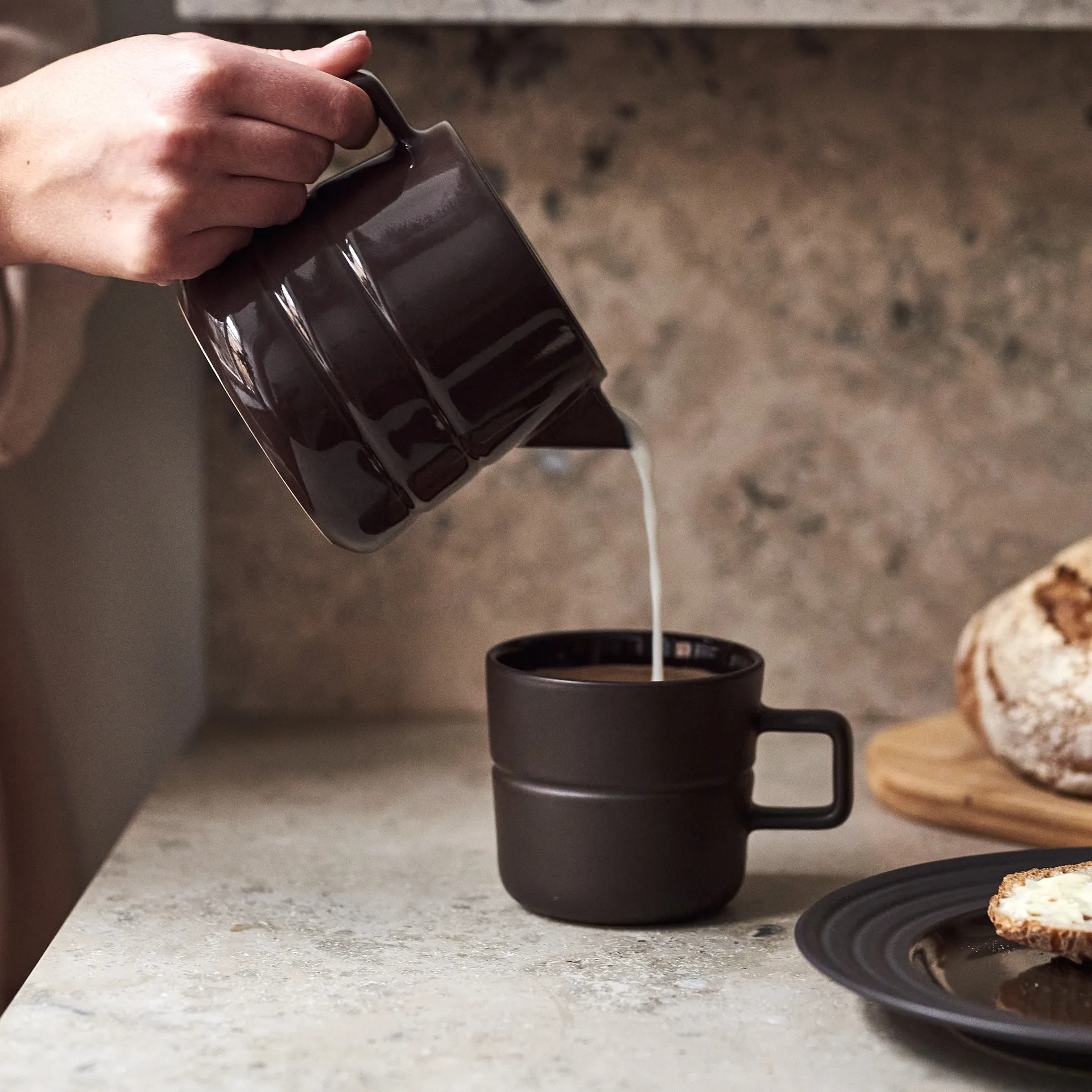 Lines melkkan 50 cl, bruin NJRD