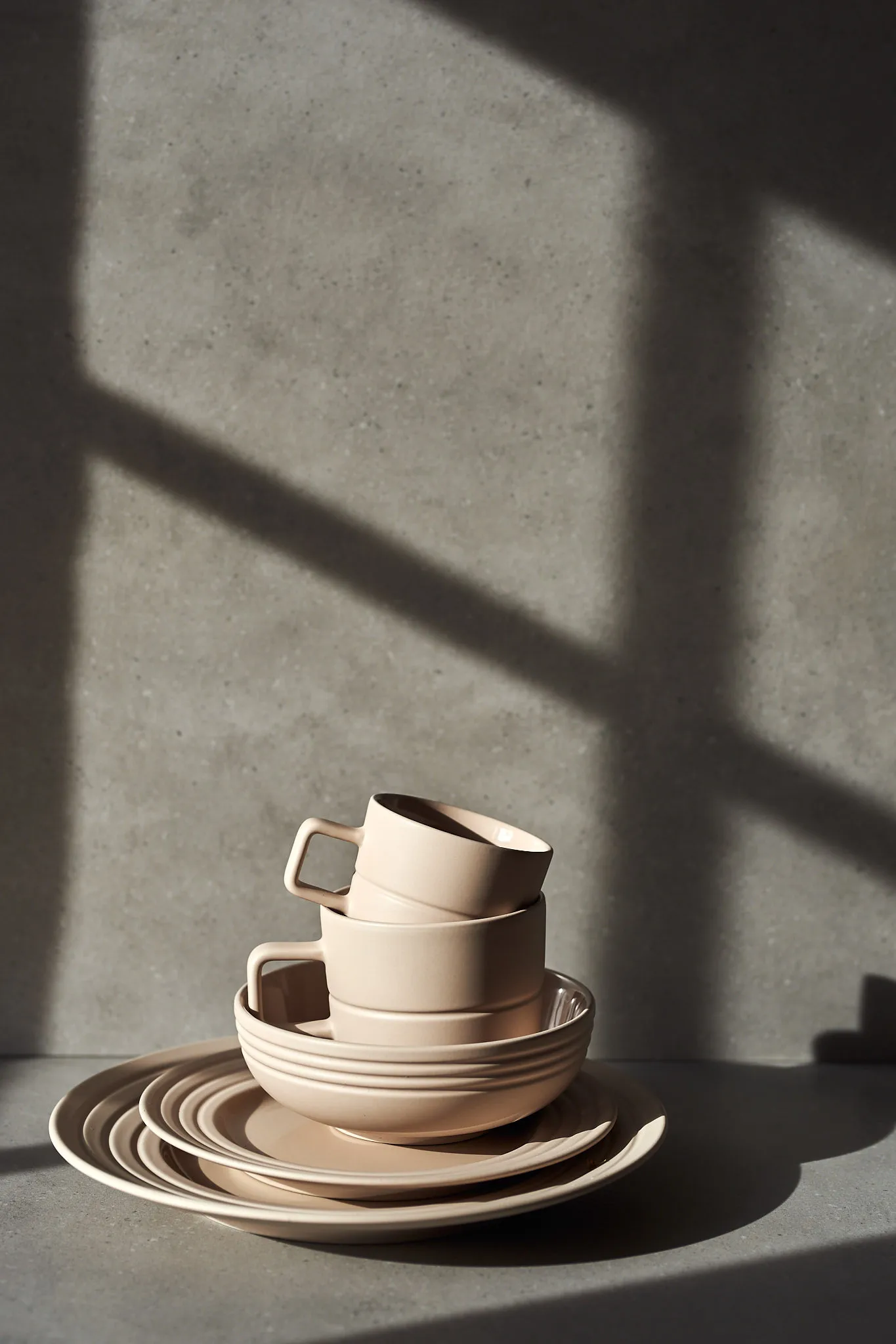 Lines mok 30 cl 2-pack, beige NJRD