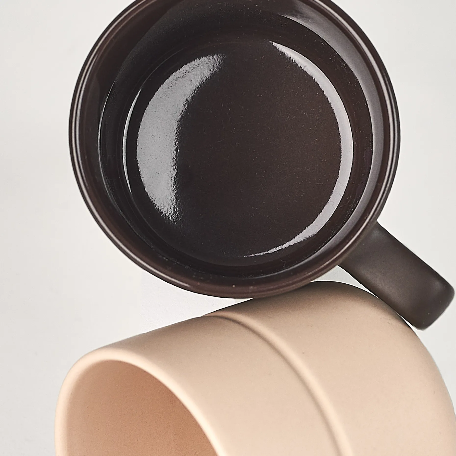 Lines mok 30 cl 2-pack, beige NJRD