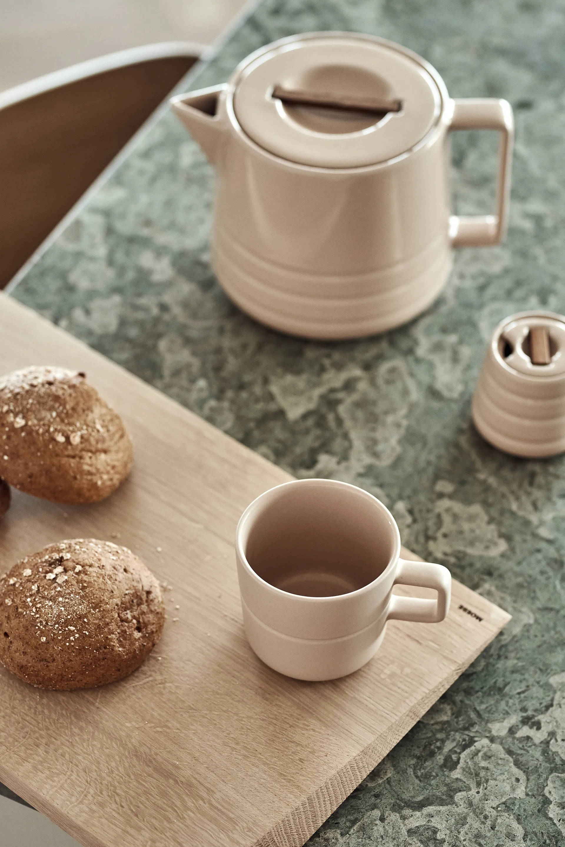 Lines mok 30 cl 2-pack, beige NJRD