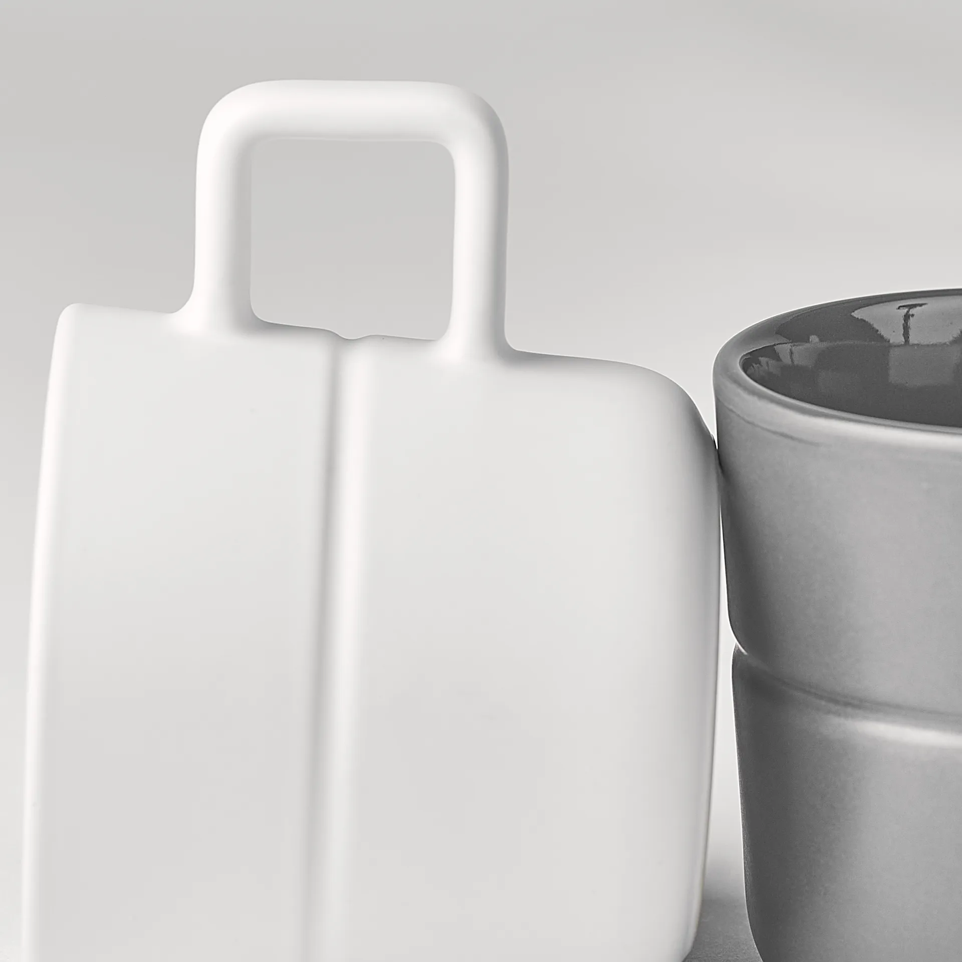 Lines mok 30 cl 2-pack, wit NJRD