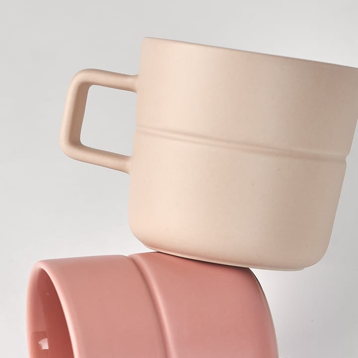 Lines mok 50 cl 2-pack, beige NJRD
