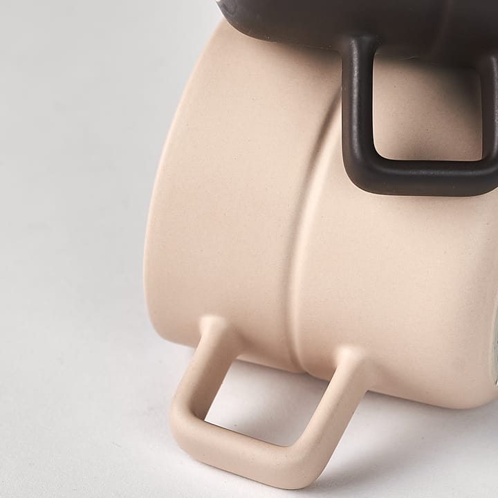 Lines mok 50 cl 2-pack, beige NJRD
