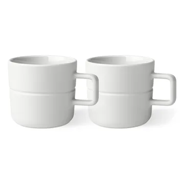 Lines mok 50 cl 2-pack - wit - NJRD