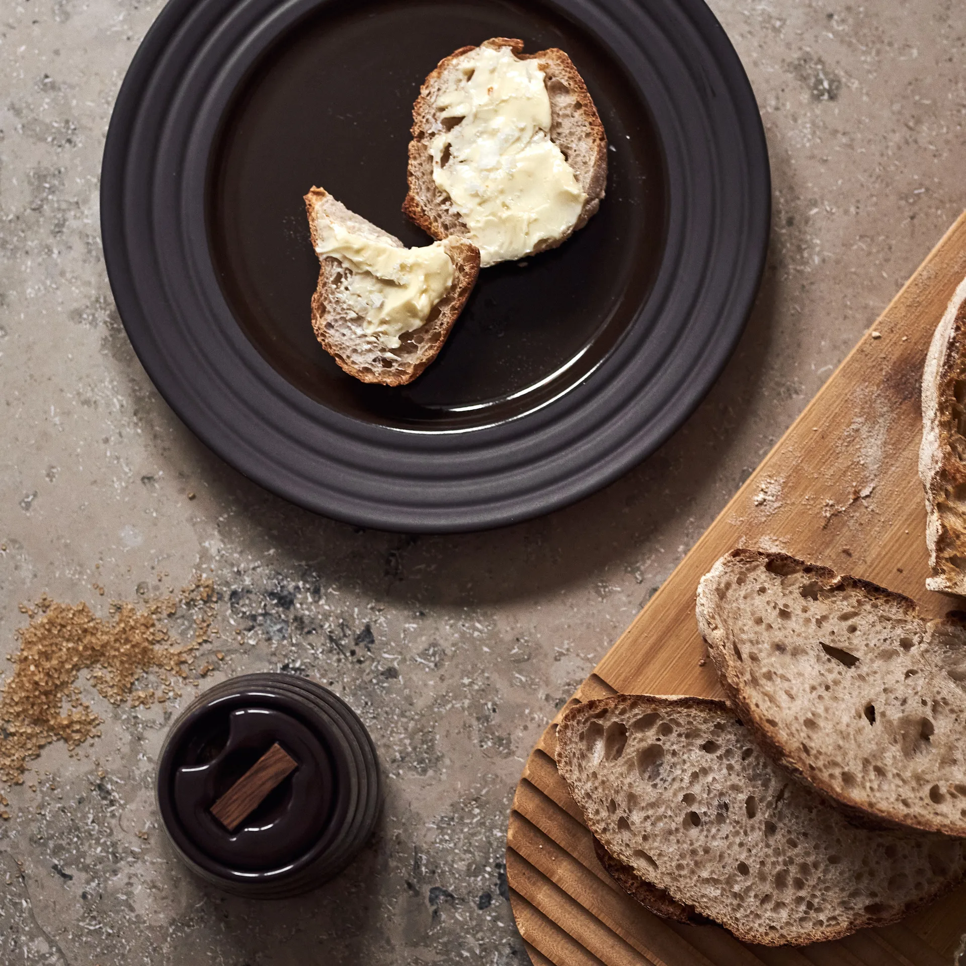 Lines suikerpot, bruin NJRD