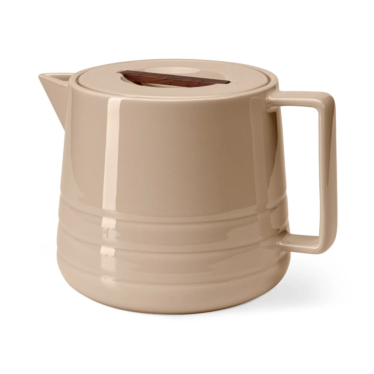 NJRD Lines theepot 1,5 liter beige
