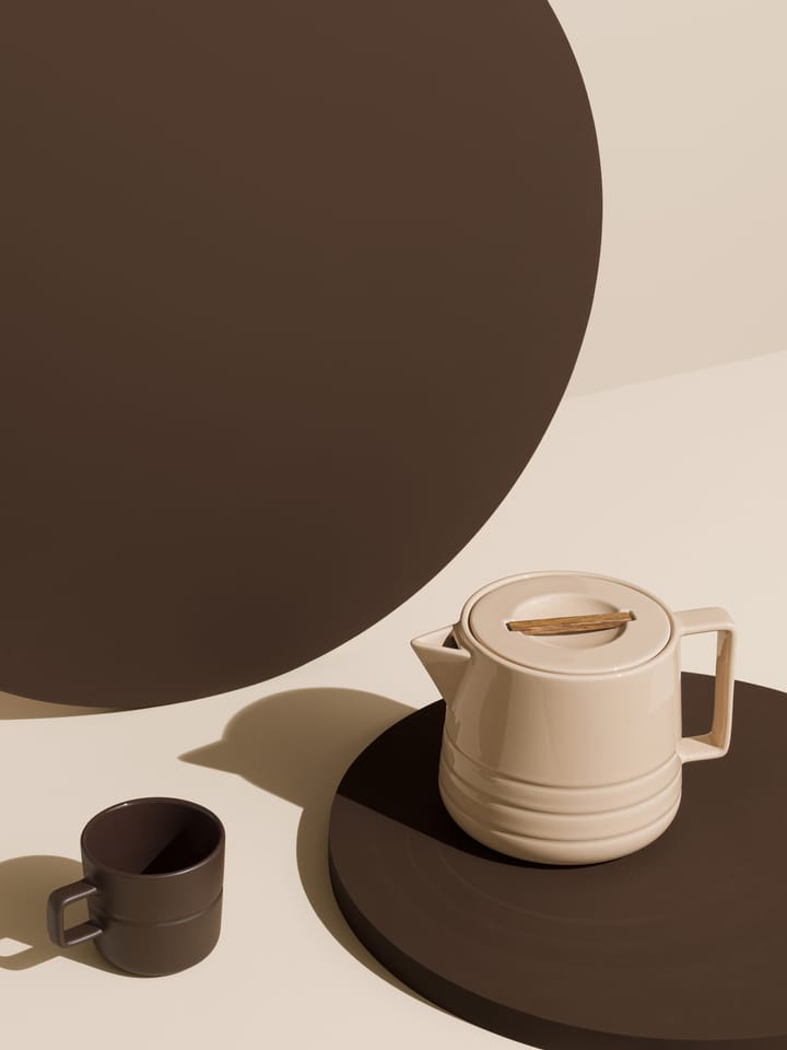 Lines theepot 1,5 liter, beige NJRD