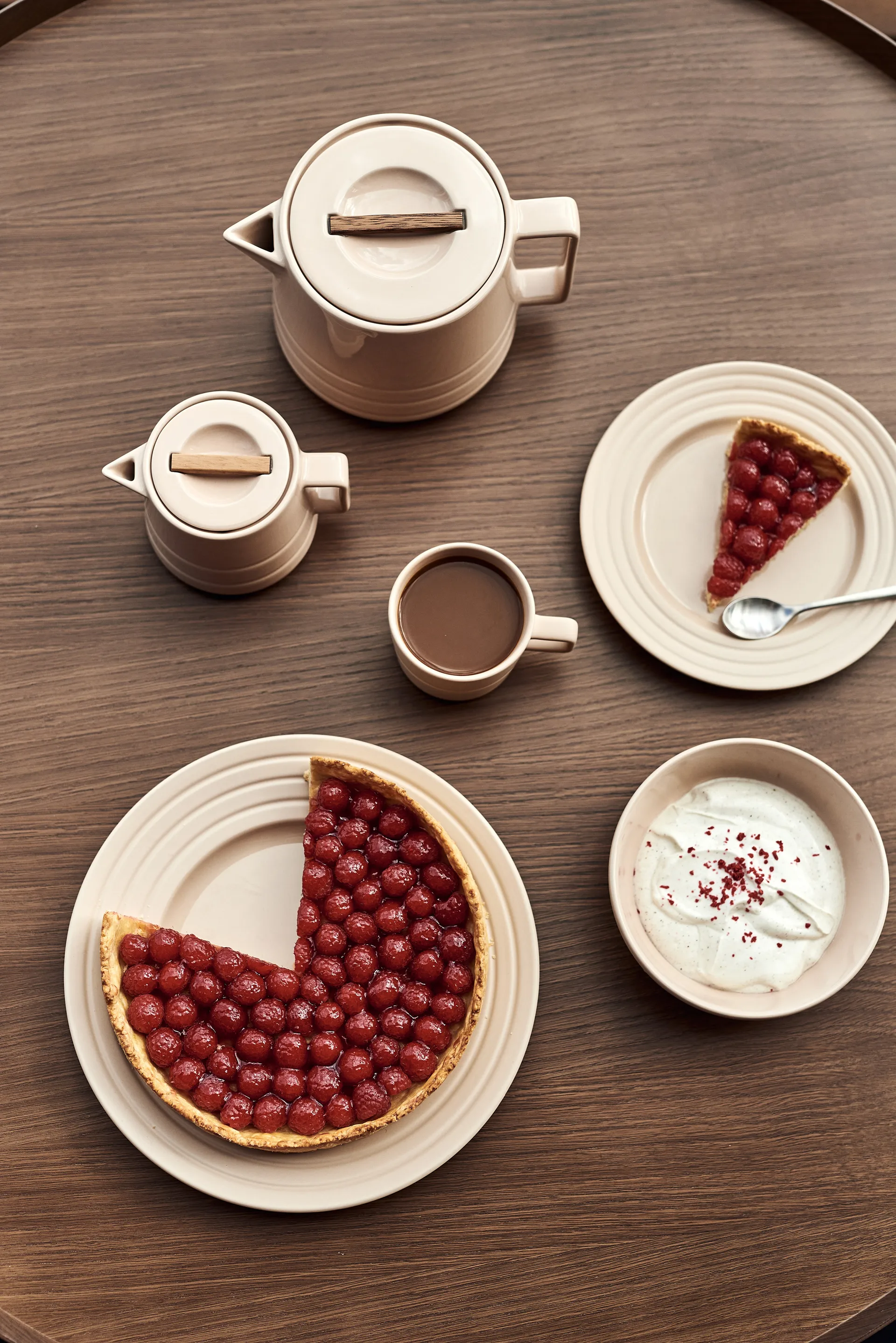 Lines theepot 1,5 liter, beige NJRD