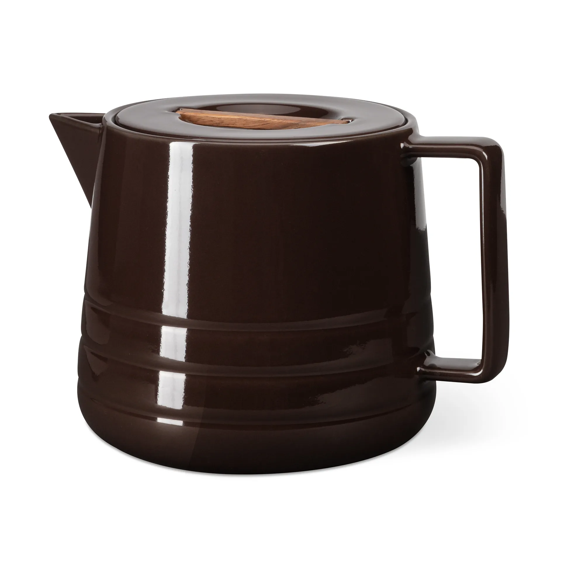 Lines theepot 1,5 liter, bruin NJRD