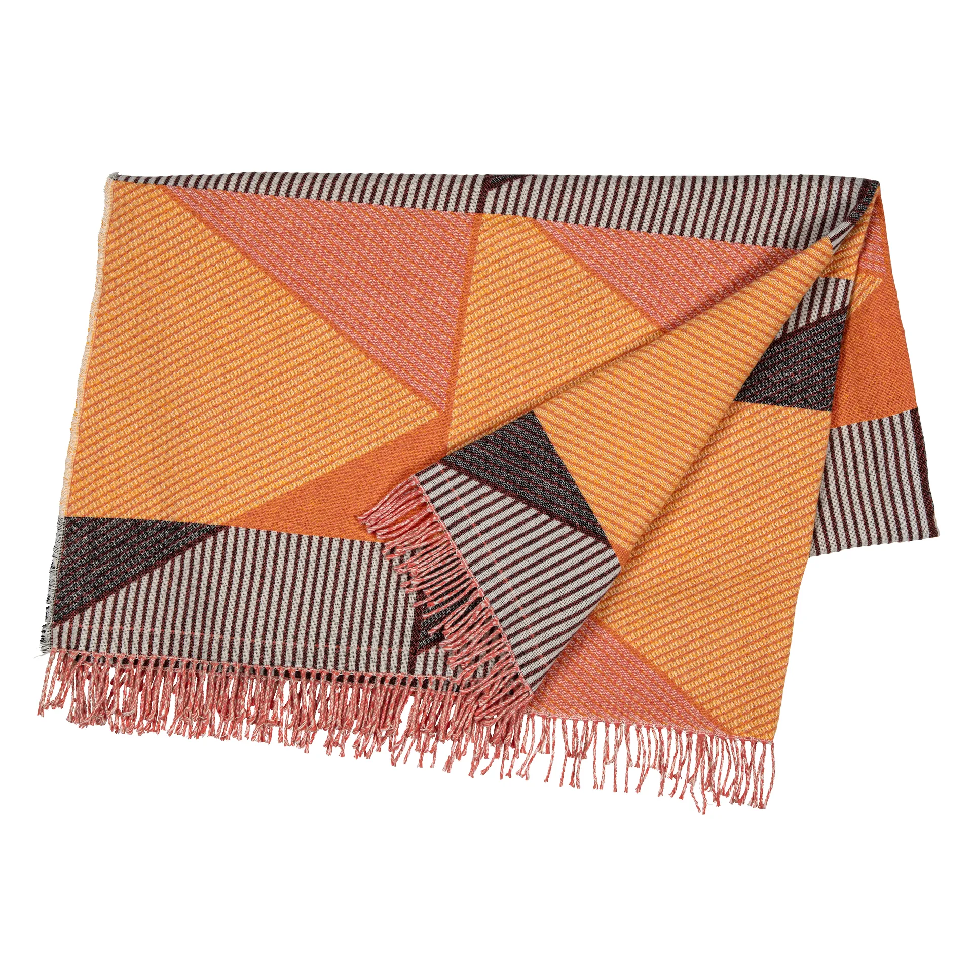 Metric focus No. 1 katoenen plaid, roze NJRD